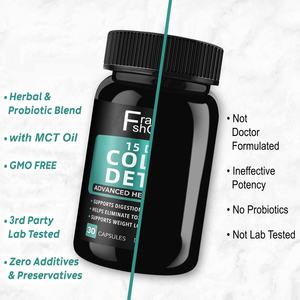 Suplemento Premium para la Desintoxicación del Colon, 30 Cápsulas para el Acumulo de Gas en el Estómago, Apoyo para la Salud Intestinal, Cápsulas para la Desintoxicación del Colon - Product Image 6