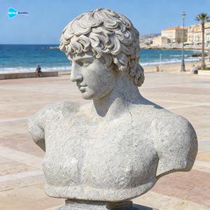 Busto <span class=keywords><strong>de</strong></span> Mármol Tallado a Tamaño Real en Oferta, Busto Musical Blanco, Estilo Artístico Griego Romano, Estatua <span class=keywords><strong>de</strong></span> Busto <span class=keywords><strong>de</strong></span> Piedra para Decoración del Hogar - Product Image 2