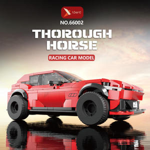 66001-016 Juguete Educativo de Bloques de Construcción de Plástico ABS de Ocho Ranuras, Modelo de Coche de Carreras SUV, para Unisex - Product Image 3