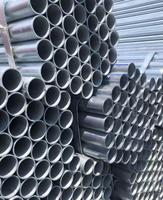 Tuyau en acier galvanisé soudé ERW pour applications de conduites de fluides et de sprinklers anti-incendie, certifié API, pour usage en construction
