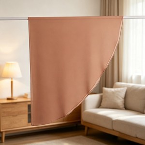 Premium Oversized Semi Circular Plain <b>Chiffon</b> Hijabs Wholesale Triangle Shawl Women <b>Scarf</b> For Travel Daily Commute Hijab - Product Image 5