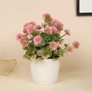 Décoration d'intérieur Lilac, petite fleur artificielle <span class=keywords><strong>en</strong></span> <span class=keywords><strong>pot</strong></span>, fleur <span class=keywords><strong>en</strong></span> plastique, vente <span class=keywords><strong>en</strong></span> gros - Product Image 6