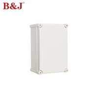 B & J 280*190*130 boîtier en plastique avec couvercle gris boîtier électronique en plastique boîtier électrique