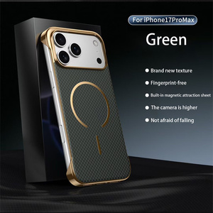 Funda Protectora Lichicase con Textura de Fibra de Carbono <span class=keywords><strong>a</strong></span> Prueba de Golpes para <span class=keywords><strong>Samsung</strong></span> S24 S24 Plus S25 Edge - Product Image 3