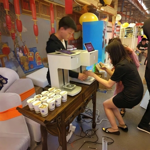 Wholesale Smart WiFi Coffee <b>Printer</b> with Edible Ink Inkjet Food <b>Printer</b> for Latte Art Cakes, Chocolate & Macaron Custom Printing - Product Image 3