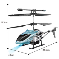 Avion télécommandé en gros, jouet pour enfants, avion RC en alliage infrarouge 3,5 voies