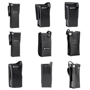 Estuche Rígido de Cuero RLN5383A con Presilla Fija para Cinturón para Walkie Talkie Motorola DP1400 CP200D P3668I CP180 - Product Image 3