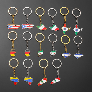 Llavero <span class=keywords><strong>de</strong></span> acero <span class=keywords><strong>de</strong></span> titanio con colgante <span class=keywords><strong>de</strong></span> <span class=keywords><strong>mapa</strong></span> <span class=keywords><strong>de</strong></span> Alemania <span class=keywords><strong>de</strong></span> dibujos animados colorido con efecto <span class=keywords><strong>de</strong></span> goteo <span class=keywords><strong>de</strong></span> aceite, personalizado, moderno, con cadena y diseño <span class=keywords><strong>de</strong></span> llave dorada - Product Image 2