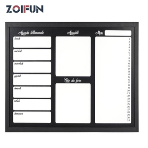 Calendrier personnalisé Planificateur mensuel <span class=keywords><strong>Bureau</strong></span> Tableau blanc Tableau magnétique Blanc - Product Image 3