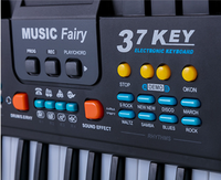 Wholesale 37 Key Electronic Keyboard Recording Studio Enlightenment Music Mini Piano Multi Tone 1-6-year-old Baby Learning