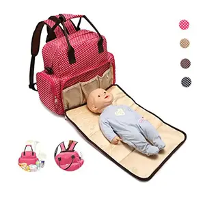 Tote maternidade mudando Dot decorativo removível eco amigável saco de luxo mãe viagem múmia mochila fralda bebê saco