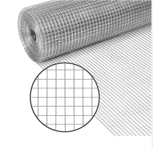 1/2inch nhúng nóng mạ kẽm 10 Gauge hàn dây lưới hàng rào dây cuộn thép sắt lưới 1/2inch dệt dây lưới - Product Image 3