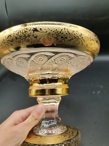 Articles d'étiquette de luxe artisanat moyen-orient asie centrale vaisselle <span class=keywords><strong>assiette</strong></span> de fruits torsadée européenne - Product Image 4