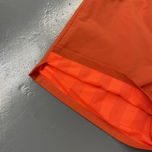 Pantalones Cortos Casuales con Cintura Elástica en Naranja Brillante, Pantalones Cortos Deportivos Blancos para Hombre, Corte Holgado, Pantalones de Verano para Uso Diario - Product Image 4