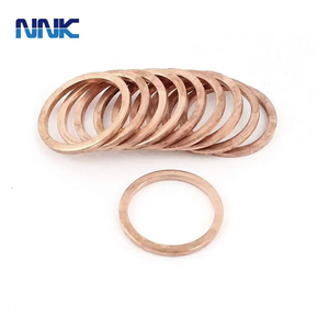 Nnk bán nóng dập phụ kiện kim loại phần cứng Fastener Vòng máy giặt phẳng Đồng máy giặt <span class=keywords><strong>sump</strong></span> cắm con dấu dầu máy giặt - Product Image 3