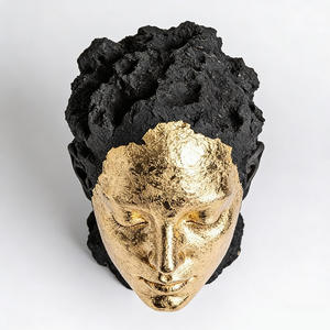 Statuette in Resina Personalizzate, <span class=keywords><strong>Scultura</strong></span> Moderna con Volto Femminile in Stile Greco per Decorazione d'<span class=keywords><strong>Arte</strong></span> in Soggiorno e Ufficio - Product Image 6