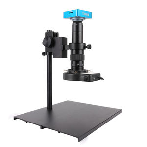Haute résolution 180X objectif 38MP caméra <span class=keywords><strong>microscope</strong></span> de soudage monoculaire lampe à <span class=keywords><strong>LED</strong></span> tout support métallique outil de maintenance électronique - Product Image 3