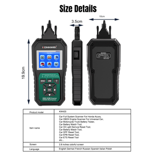 Phù hợp cho HONDA Xe đầy đủ hệ thống OBD2 Scanner Bi-directional <span class=keywords><strong>scan</strong></span> công cụ với BMS DPF epb thiết lập lại - Product Image 4