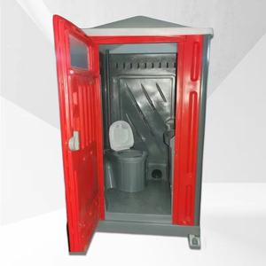 مرحاض متنقل حديث مسبق الصنع من البلاستيك HDPE مع غرفة استحمام للاستخدام في المناطق السياحية الخارجية والشقق - Product Image 5
