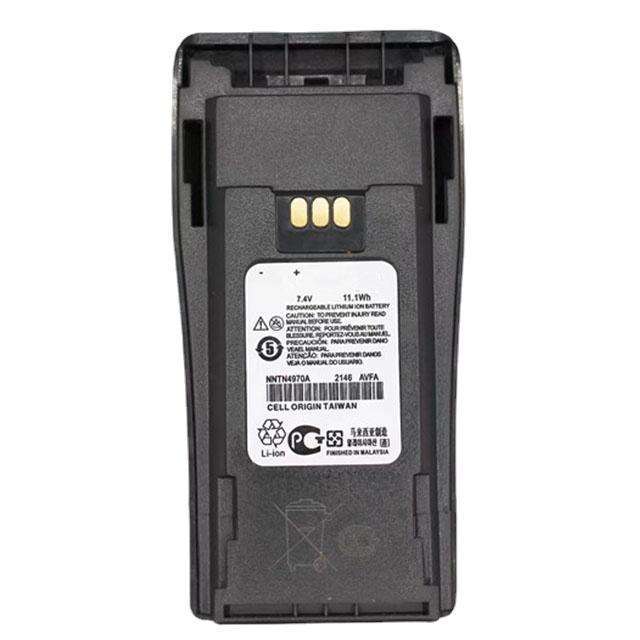 7.4V 1800mA for Motorola Walkie-Talkie Battery NNTN4970A Lithium for GP3688 GP3188 3988 Xir P3688 CP200 PR400 EP450