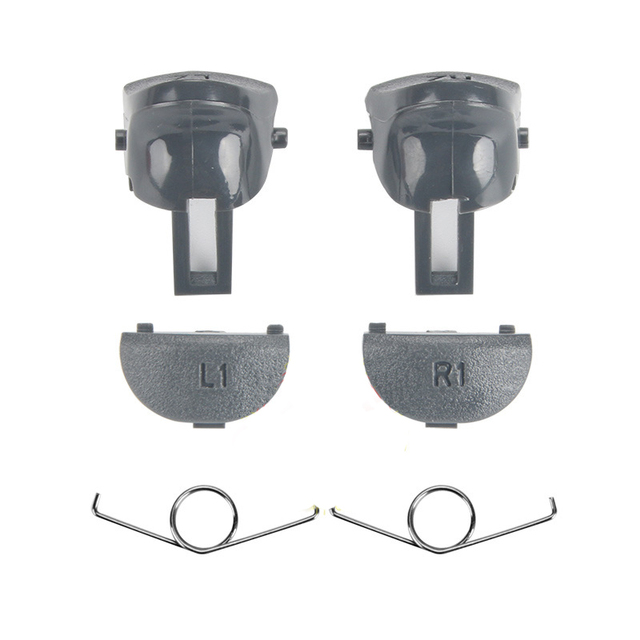 WEIAI L1 R1 L2 R2 Trigger Button Springs for PS4 Constroller JDM-040 JDS-040  Trigger Button Gray