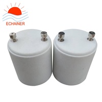 Adaptateur de douille de lampe GU24 mâle vers E27 femelle, convertisseur de lampe GU24