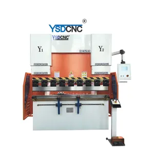 Mesin Bending OK rem tekan Cnc elektrik akurasi tinggi dengan kontroler Delem 53t 58t 66t 69t Cybelec Ct8 Ct12