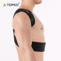TOPKO Ceinture de correction du dos en PU pour corriger la mauvaise posture assise et améliorer la distance des yeux Correcteur de posture