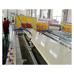 wood plastic composite pvc wpc door frame board panel profile extrusion extruder line making machine