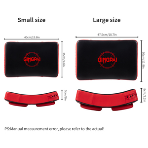 Manopla de enfoque curvo estilo iraní de cuero PU, almohadillas de perforación de 1 pieza para boxeo, Taekwondo, <span class=keywords><strong>Kick</strong></span> MMA, artes marciales, <span class=keywords><strong>entrenamiento</strong></span> de Muay Thai - Product Image 6