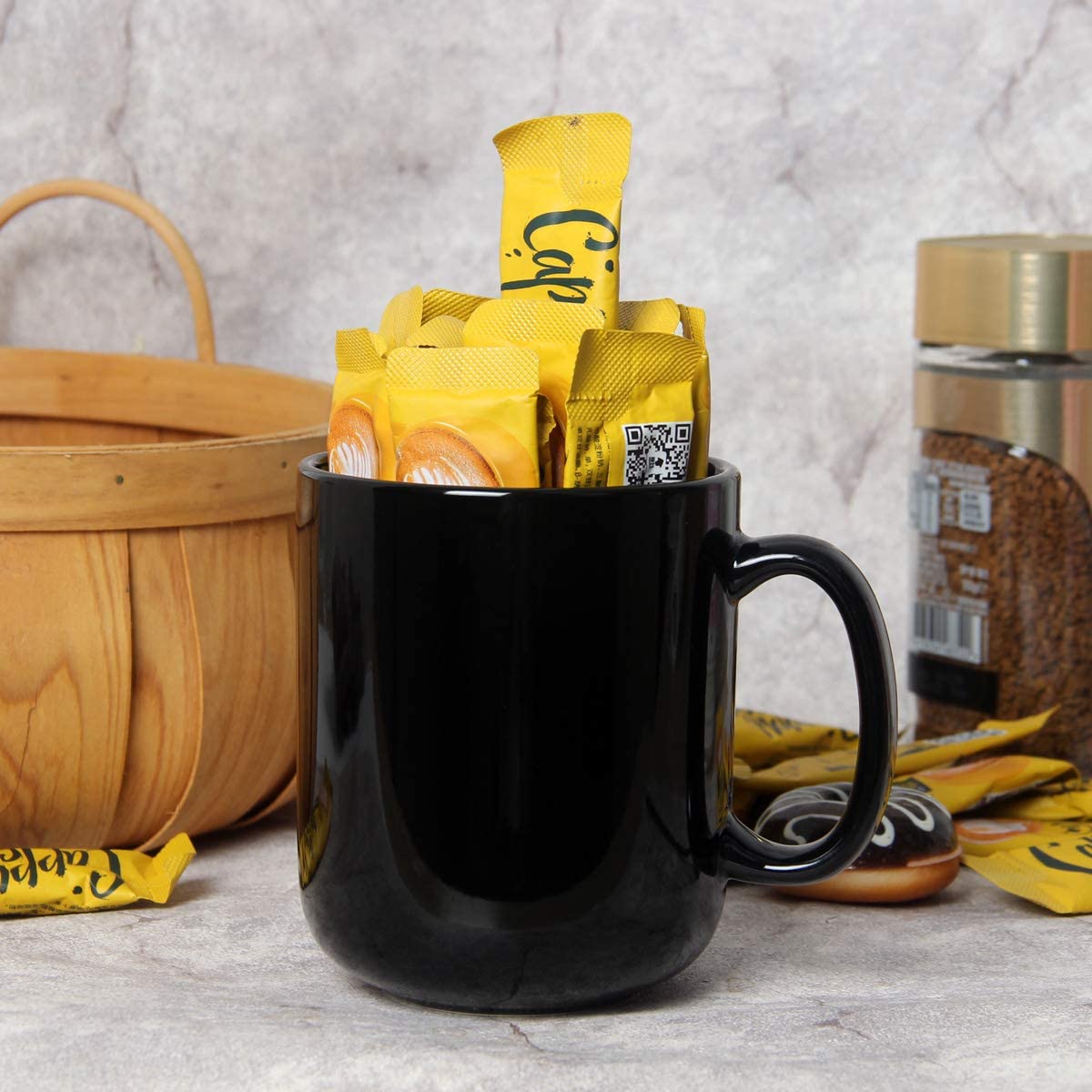 20 OZ Large Coffee Mug - Ceramic Boss Big Tea Cup for Dad
