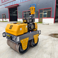XMR060 Compact pour Rouleau Compacteur Vibratoire à Double Tambour, Moteur Diesel Refroidi par Air, Pompe Changfa, Fréquence de Vibration 75 Hz, Économie d'Énergie