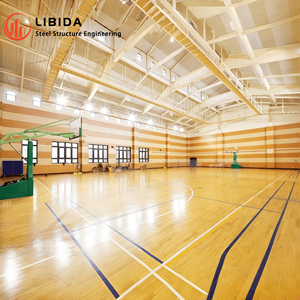 بناء معدني خفيف الوزن مسبق الهندسة ، بناء صالة رياضية مسبقة الصنع من الصلب الجامنازيوم - Product Image 2