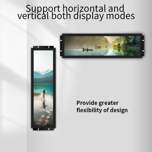Écran d'affichage LCD sur mesure de grande <span class=keywords><strong>taille</strong></span> 75 86 <span class=keywords><strong>88</strong></span> <span class=keywords><strong>pouces</strong></span>, montage mural, centre commercial intérieur, bande ultra large, publicité numérique - Product Image 6