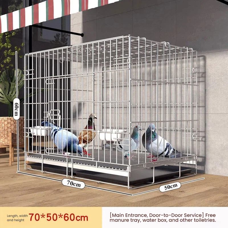 Compact style: 70*50*60 (with food box and water box)