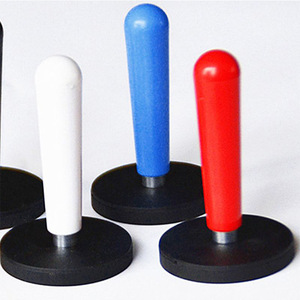 4 Piezas D43 Soporte Magnético Recubierto de Goma para Aplicación de Película de Coche, Herramienta Antirrayas para Montaje de Carrocería - Product Image 2