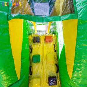 Inflable jungla mundo gorila Casa de rebote Castillo de salto y tobogán Combo barato jungla velocidad juego castillo hinchable - Product Image 4