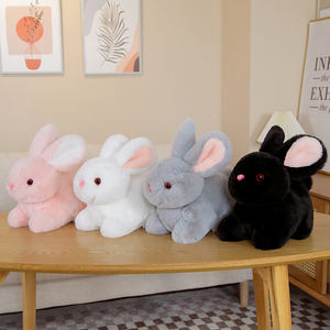 Muñeco de Peluche de Conejo de Simulación, Realista, Unisex, Relleno de Algodón PP, Regalo de Pascua para Niñas, Venta al Por Mayor - Product Image 4