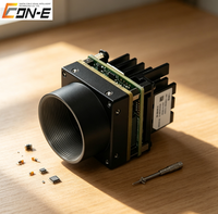 Caméra industrielle USB 3.0 80 FPS avec capteur CMOS BSI empilé MV-CB050-60UM/UC, conception compacte, caméra de vision industrielle haute vitesse