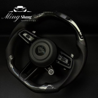Volant en fibre de carbone LED pour Porsche Panamera Macan Cayenne Taycan 718 Cayman GT4 RS 911 Carrera Targa 911 GT3 911.2 991