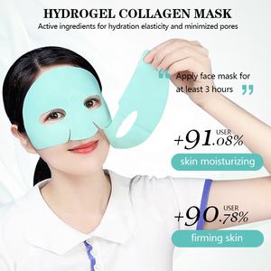 Masque facial coréen Hydro Bio Collagène en gelée véritable au thé vert, anti-rides, hydratant et raffermissant pour peaux sèches - Product Image 4