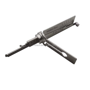 <span class=keywords><strong>Kit</strong></span> de cueillette de serrure de serrurier SS001 PRO 2 en 1 outil de sélection de serrure pour serrure de porte civile - Product Image 5