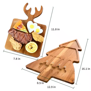 <span class=keywords><strong>Plateau</strong></span> <span class=keywords><strong>de</strong></span> <span class=keywords><strong>fromage</strong></span> en bois <span class=keywords><strong>de</strong></span> taille personnalisable écologique avec ensemble <span class=keywords><strong>de</strong></span> couteaux <span class=keywords><strong>plateau</strong></span> <span class=keywords><strong>de</strong></span> service <span class=keywords><strong>de</strong></span> charcuterie <span class=keywords><strong>de</strong></span> Noël pour la cuisine à domicile - Product Image 5