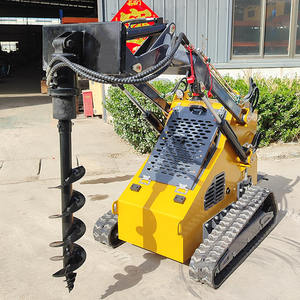 Chargeuse compacte à moteur diesel avec perceuse à tarière à vendre - Product Image 3