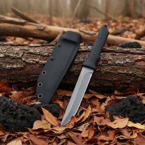 Couteau de poche de camping Winter Moon Savage HK DIY avec lame 9CR13MOV et manche G10, personnalisable OEM/ODM SS270 200mm - Product Image 5