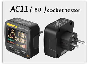 Testeur de tension intelligent de prise de courant AC11, nouveau testeur numérique de Test Rcd NCV, prise US/UK/EU/AU, sans Phase - Product Image 2