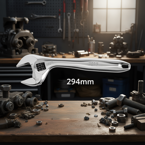 ประแจปรับเหล็กเมตริก294มม. สำหรับซ่อมเครื่องจักรกล - Product Image 3