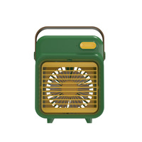 Refroidisseur d'air électronique portable populaire de l'été Ventilateur de refroidissement à chargement USB Compagnon de bureau Mini climatiseur