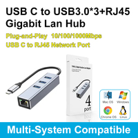 Adaptador USB a Ethernet Mindpure 10/100 Mbps con Chipset RTL8152, Dongle USB 2.0 a RJ45 LAN con Cable para Nintendo Switch, TV Box, PC