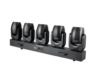 Nueva Llegada: Barra de Luz LED RGBW Tornado 5X80W/120W con Cabezal Móvil, Control DMX512, IP33, 90 CRI, para Discotecas y DJ